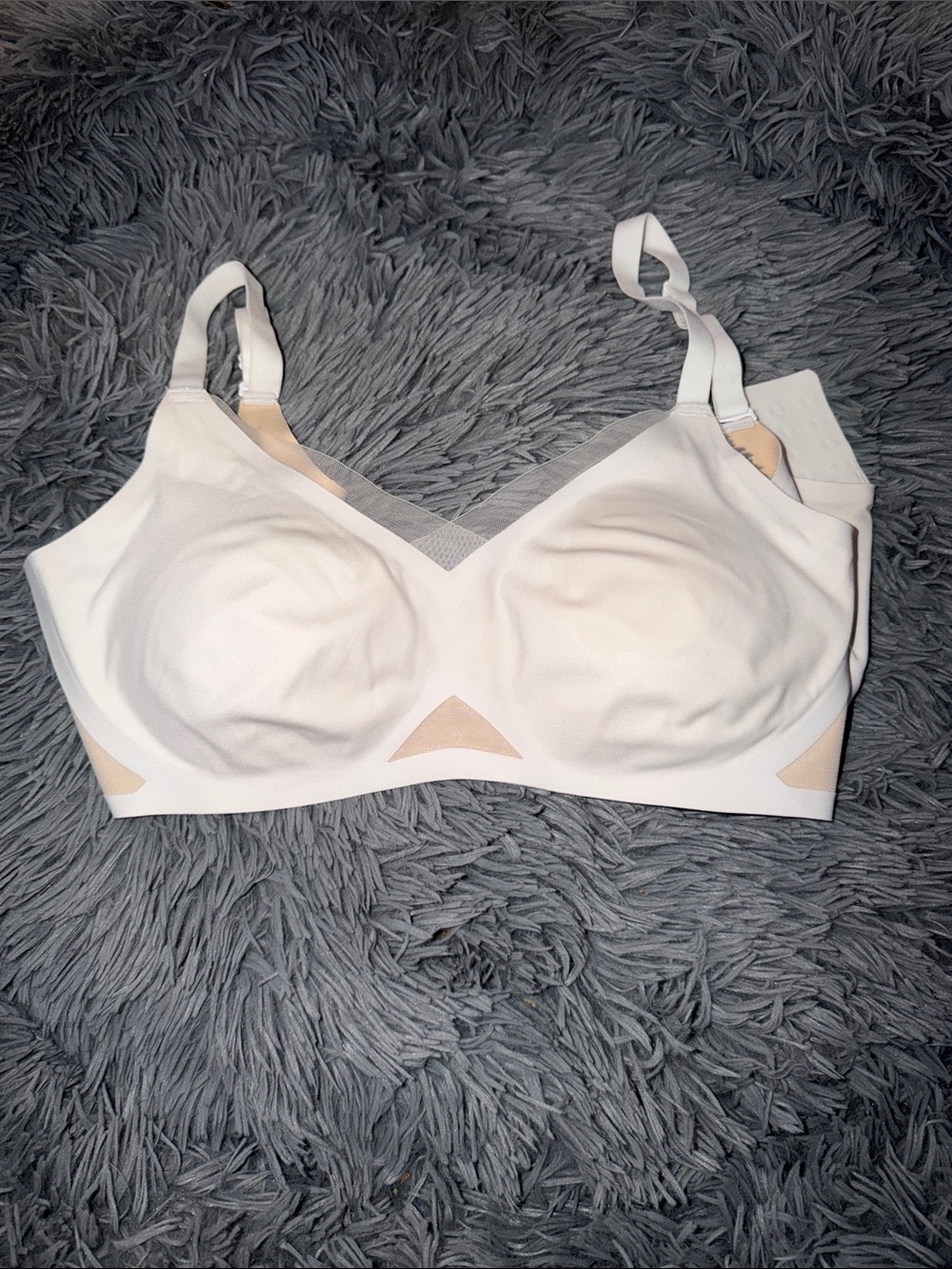 Honeylove Wireless Seamless Bra - White